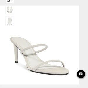 Schutz size 7 gray suede heels